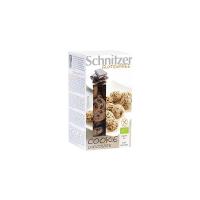 Biscottini di pastafrolla con gocce di cioccolato fondente Schnitzer