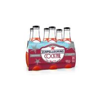 Sanpellegrino - Cocktail Red Analcolico - 2 confezioni da 6 bottiglie da 200 ml [12 bottiglie, 2400 ml]