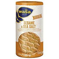 Wasa Pane Croccante Runda con Semi di Sesamo e Granelli di Sale