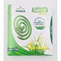 10 SPIRALI CITRONELLA con Oli Essenziali Naturali, Spira Green