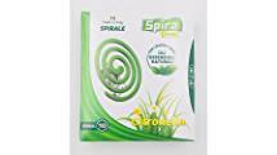 10 SPIRALI CITRONELLA con Oli Essenziali Naturali, Spira Green
