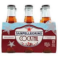 SANPELLEGRINO Bibite Gassate, COCKTAIL 20cl x 6 (Vetro)