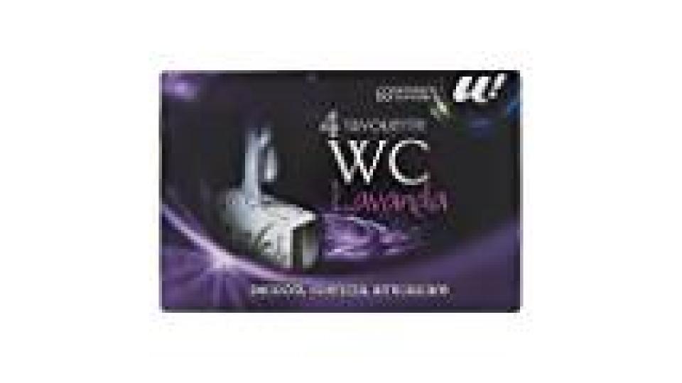 4 TAVOLETTE WC LAVANDA U! Confronta&Risparmia