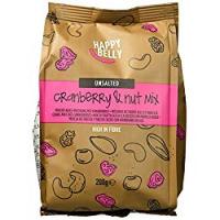 Marchio Amazon - Happy Belly Mix di frutta secca a guscio con mirtilli rossi