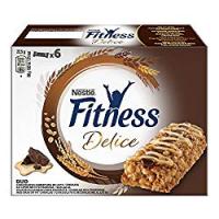 Nestlé Fitness Delice Duo Barretta Cereali al Cioccolato e Crema al Latte