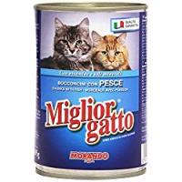 Migliorgatto - Bocconcini con Pesce, con Vitamine e Sali Minerali - 24 pezzi da 405 g [9720 g]