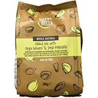 Marchio Amazon - Happy Belly Mix soia, pinoli, semi di girasole e zucca