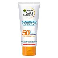 Garnier Ambre Solaire Crema Solare Advanced Sensitive, Latte Protettivo per Pelli Chiare e Sensibili, Protezione Solare Molto Alta IP50+