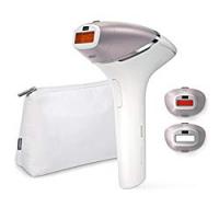 Philips BRI954/00 Lumea Prestige Dispositivo a Luce Pulsata, Utilizzo con o senza Filo, 3 Accessori Curvi per Corpo, Viso e Zone di Precisione