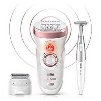 Braun Silk-épil 9 9/890 Epilatore con 7 Accessori, con tecnologia SensoSmart, Oro Rosa