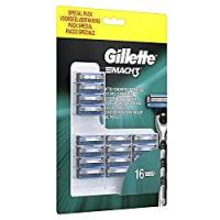 Gillette Mach3 Lamette di Ricambio, Confezione Speciale da