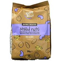 Marchio Amazon - Happy Belly Mix di frutta secca a guscio