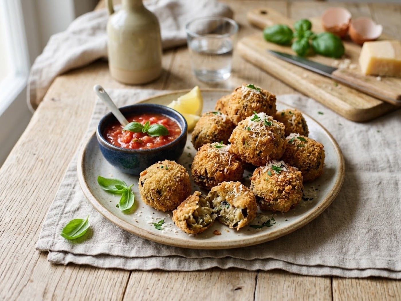 Polpette di melanzane