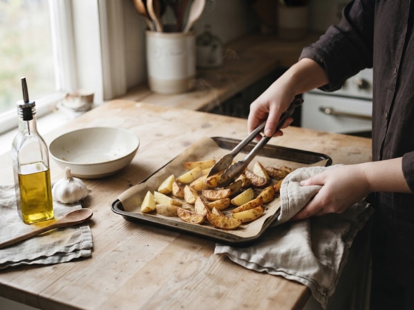 Patate al forno, passaggio 5