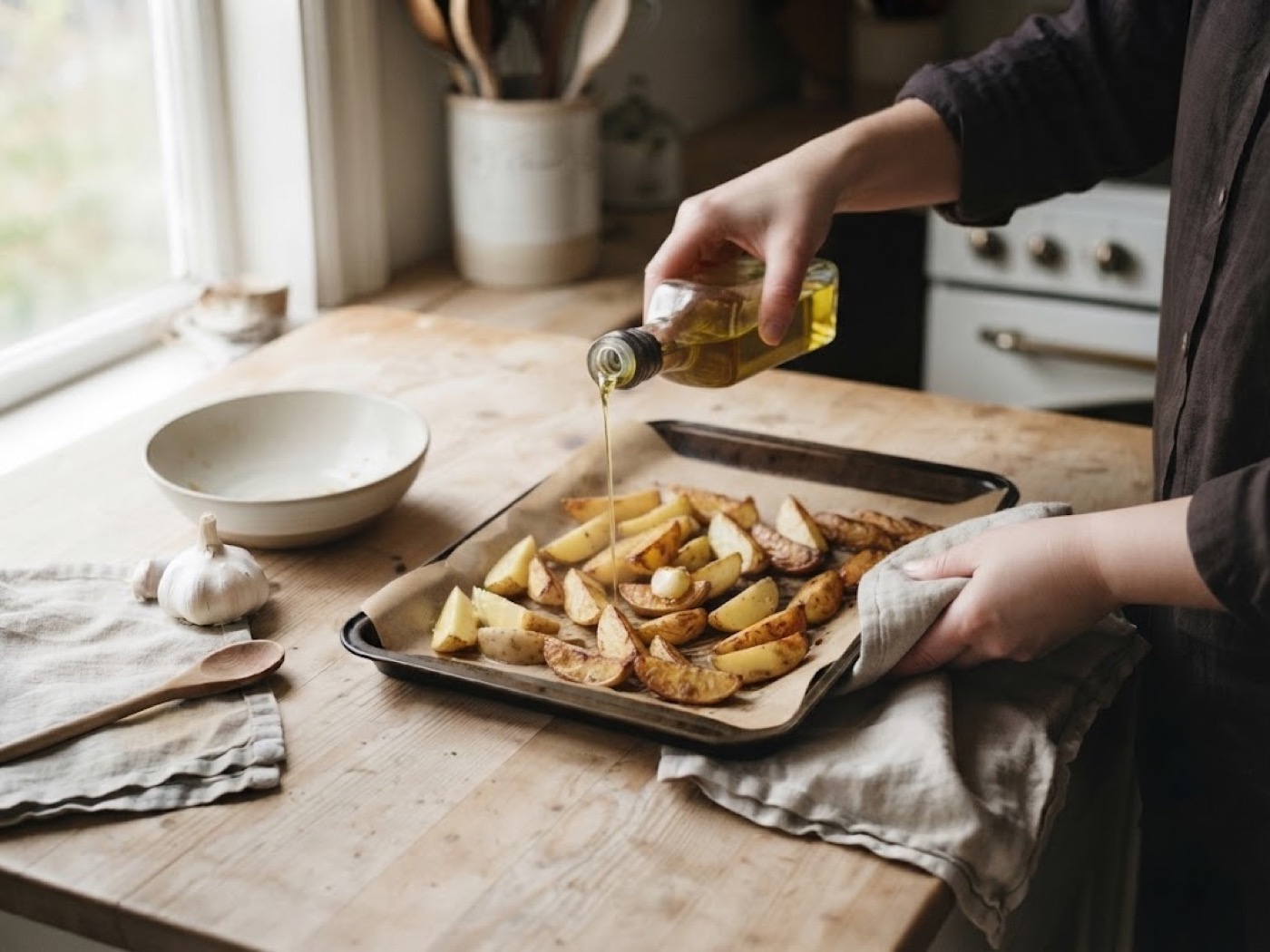 Patate al forno, passaggio 6