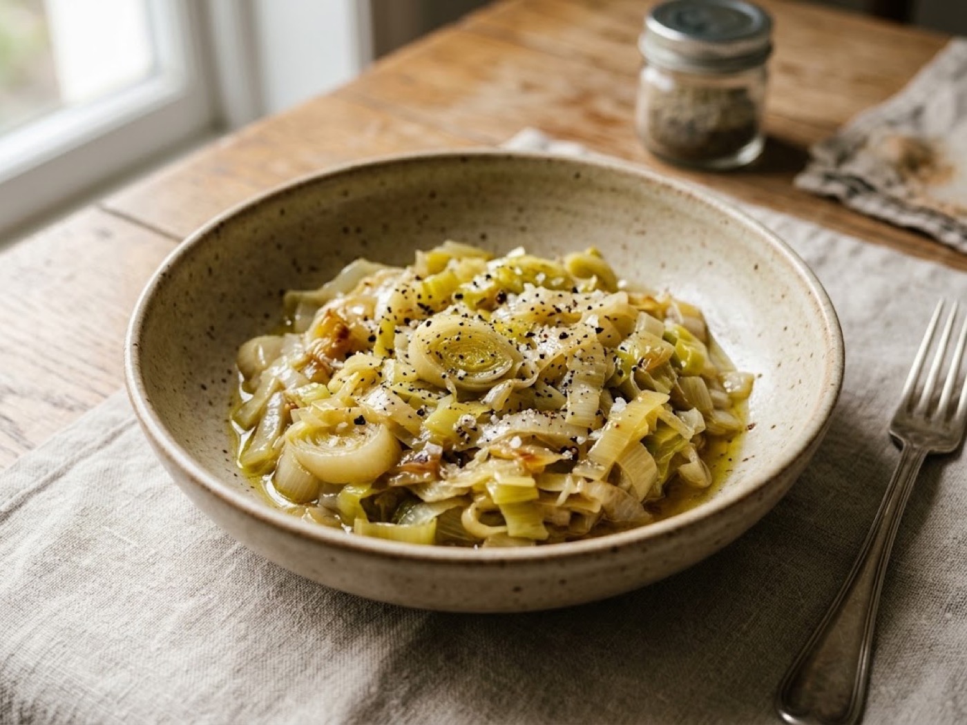 Porri in padella