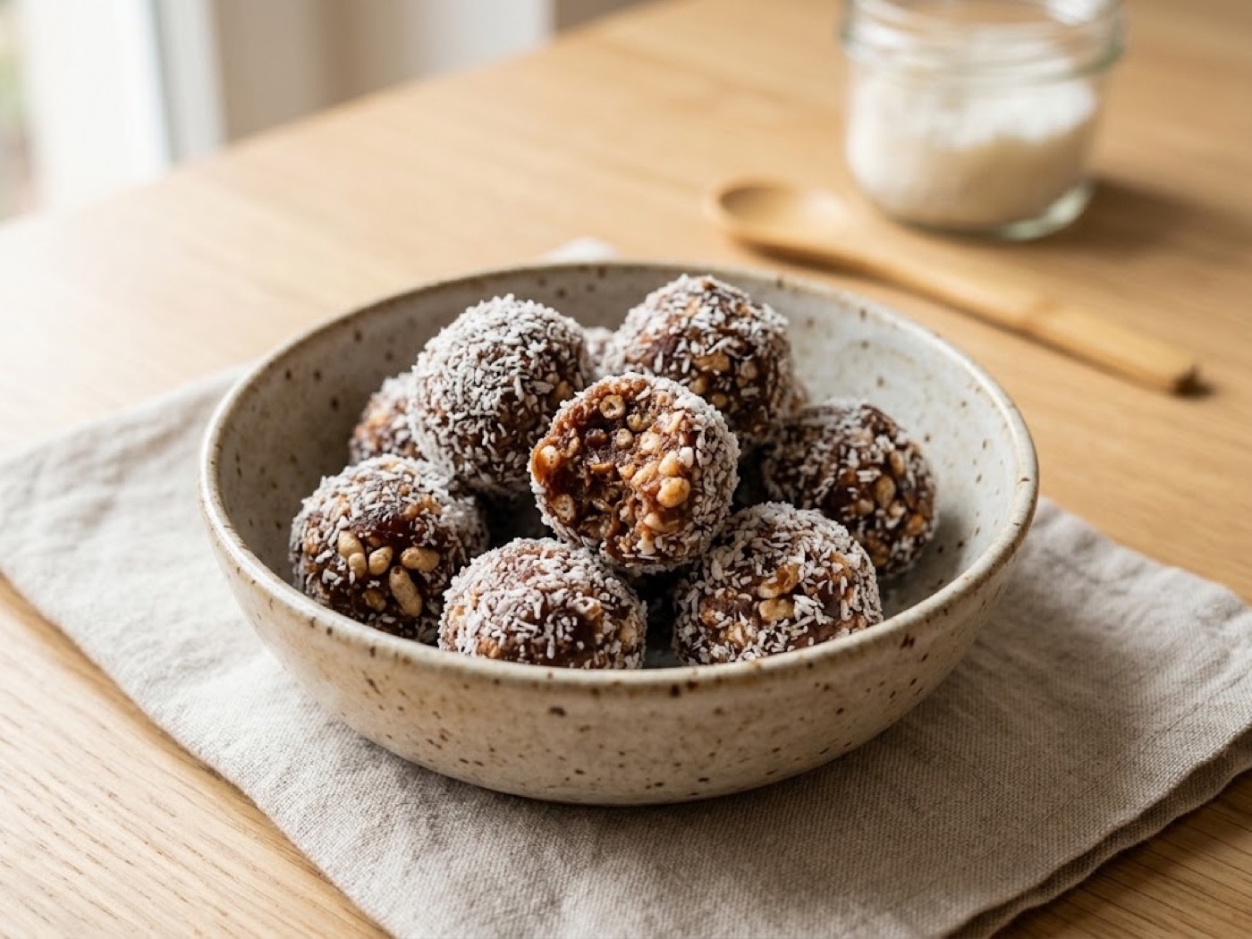 Tartufi datteri e cocco