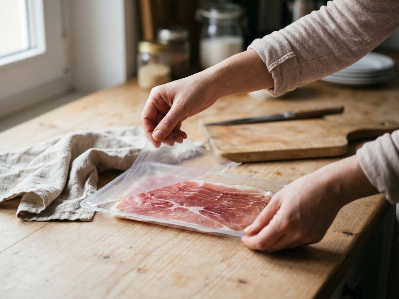 Prosciutto crudo, passaggio 1