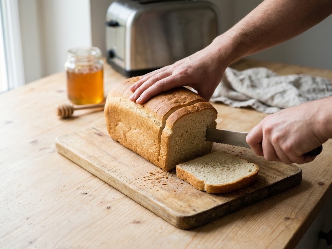 Pane tostato e miele, passaggio 1