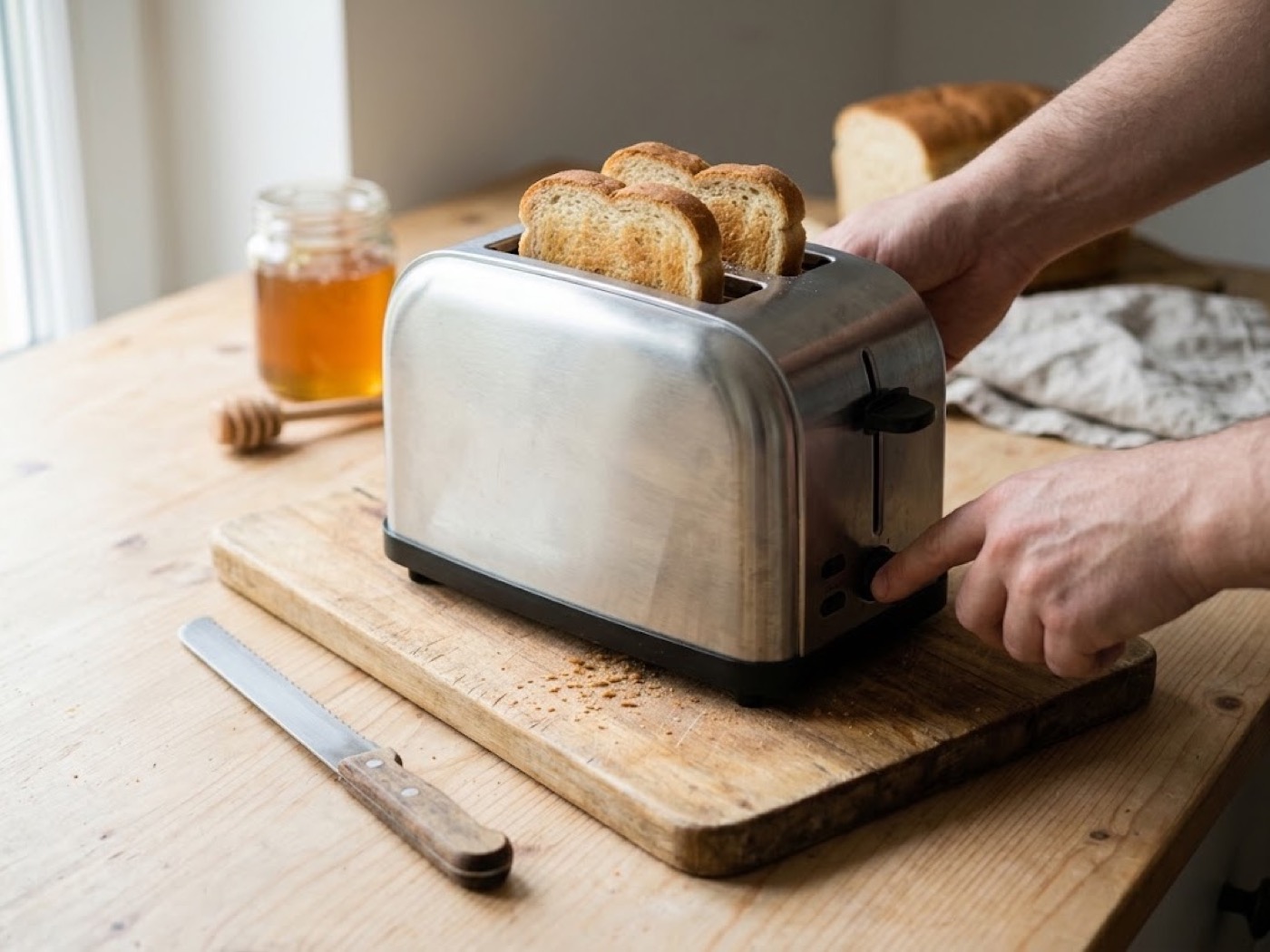 Pane tostato e miele, passaggio 2