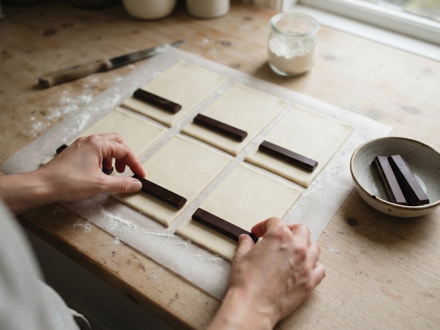 Pain Au Chocolat, passaggio 3