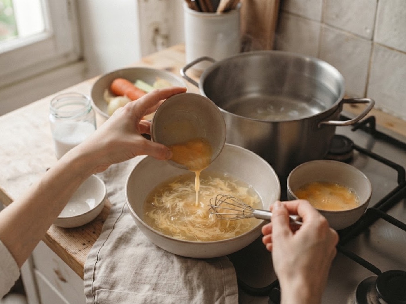 Pastina in Brodo, passaggio 4