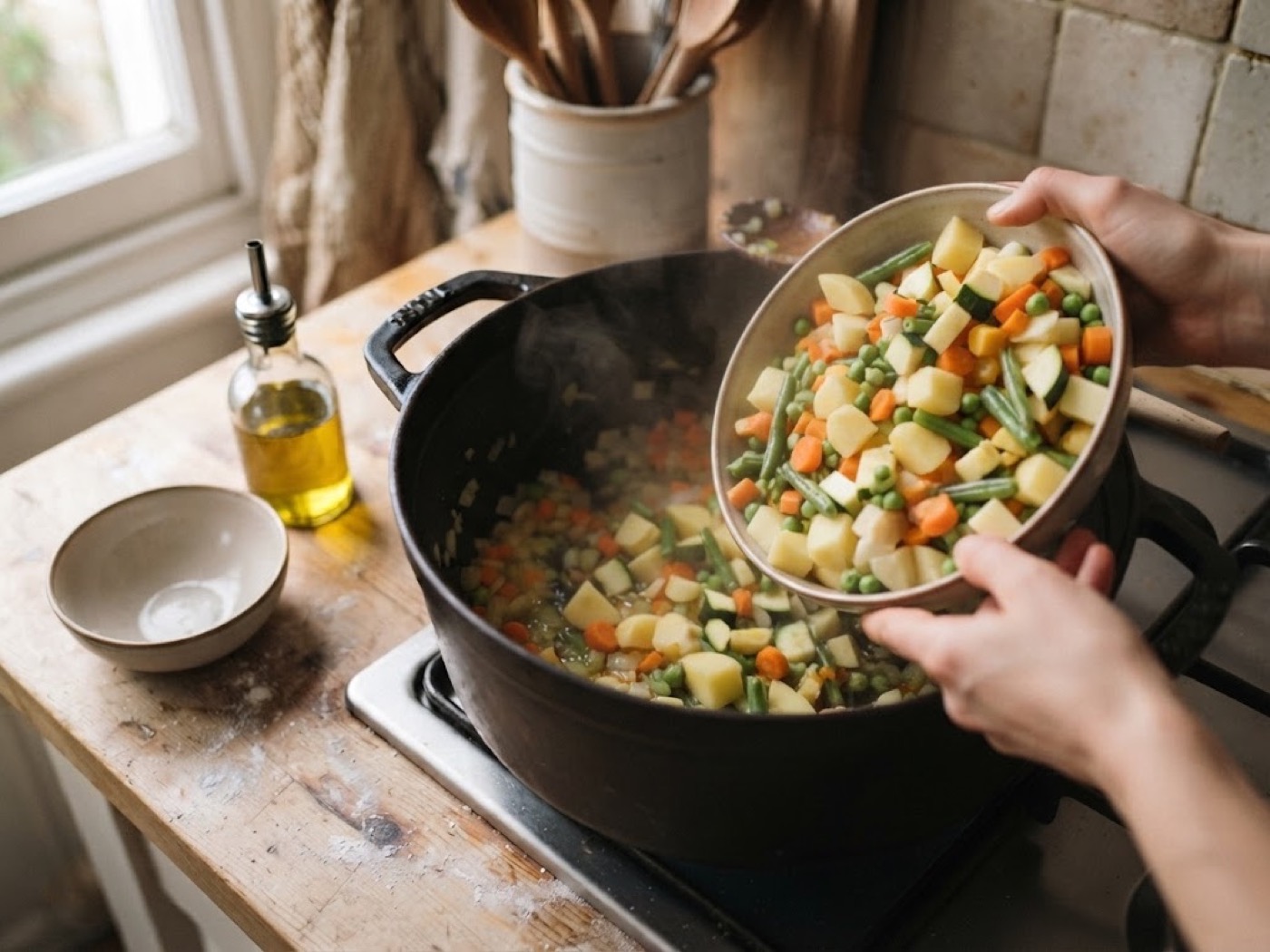 Minestrone, passaggio 3
