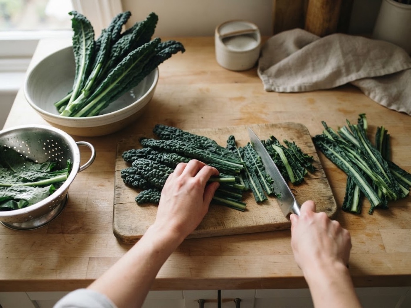 Cavolo Nero Filante, passaggio 1