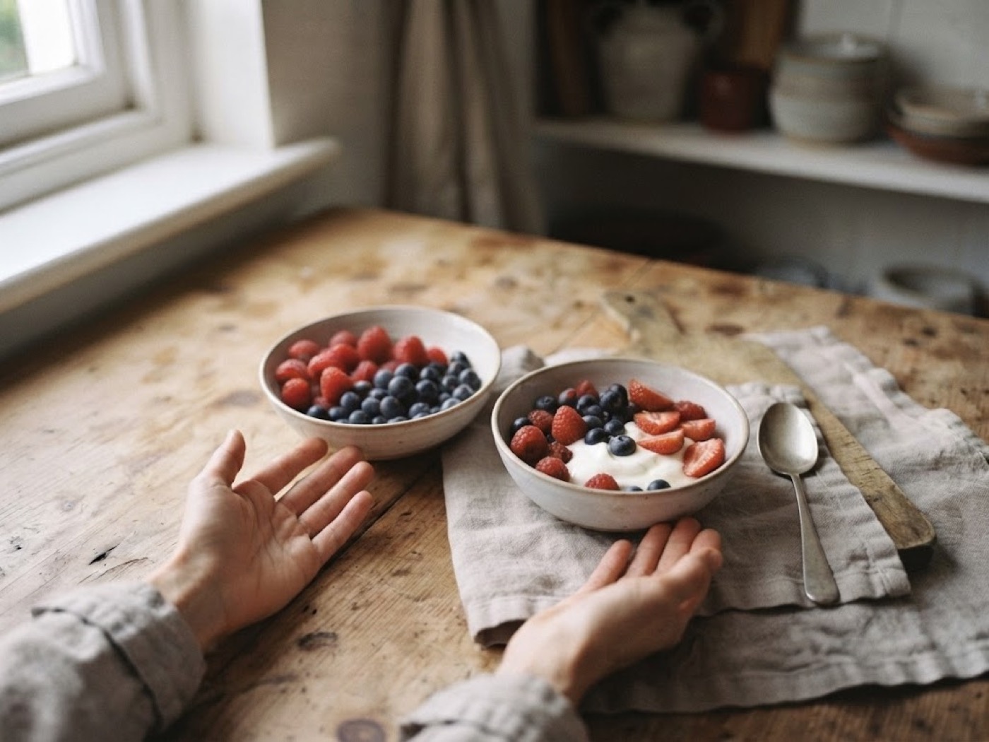 Yogurt greco con frutta fresca, passaggio 5