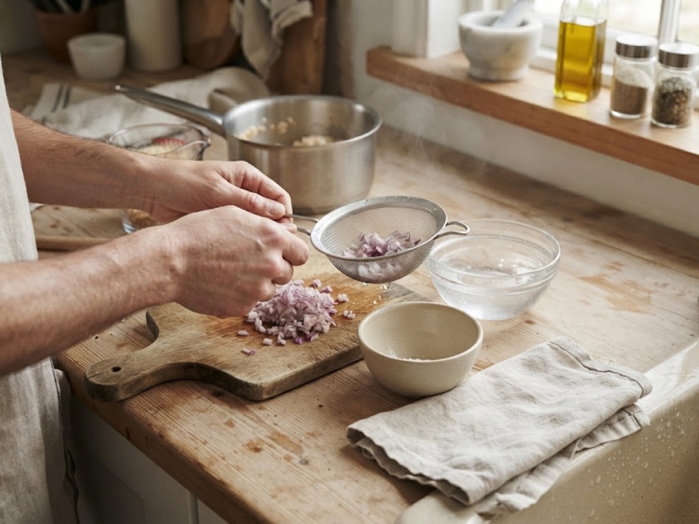 Insalata di riso esotica, passaggio 2
