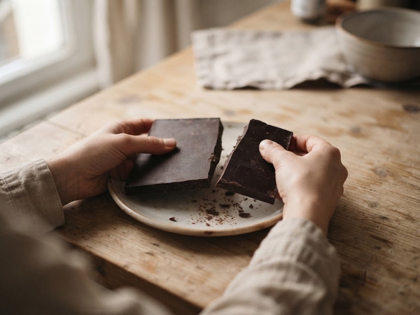 Cioccolato fondente, passaggio 2