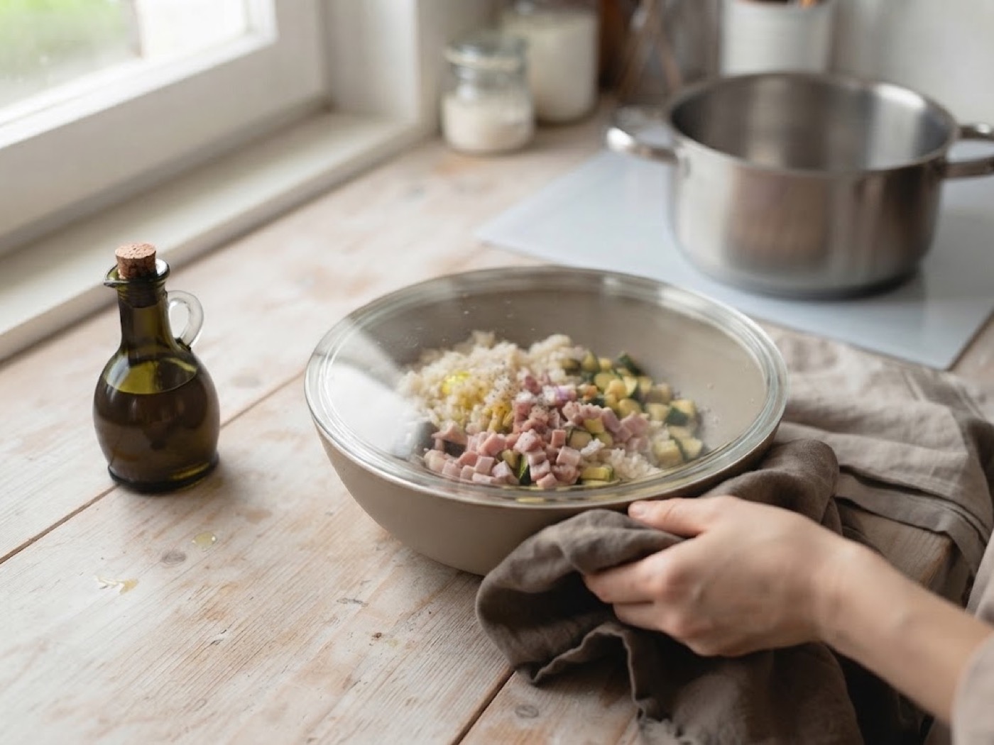 Insalata di riso, passaggio 5