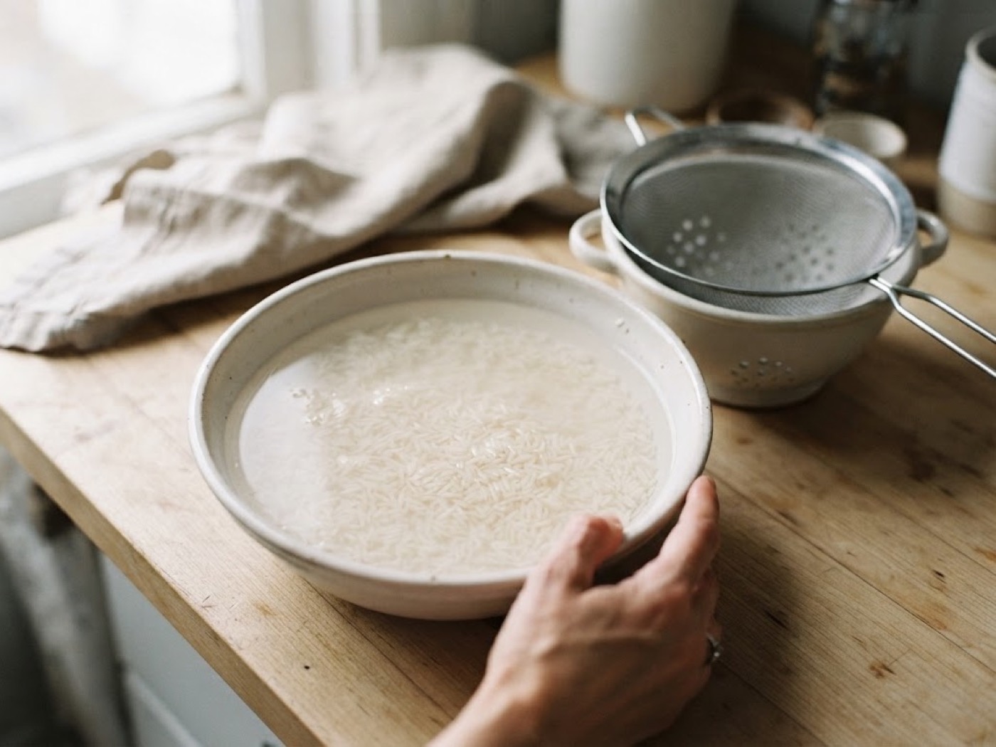 Riso basmati, passaggio 2