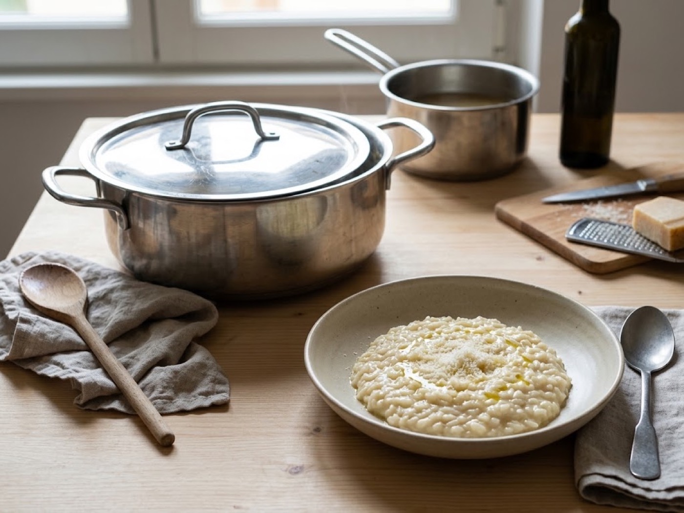 Risotto alla parmigiana, passaggio 7