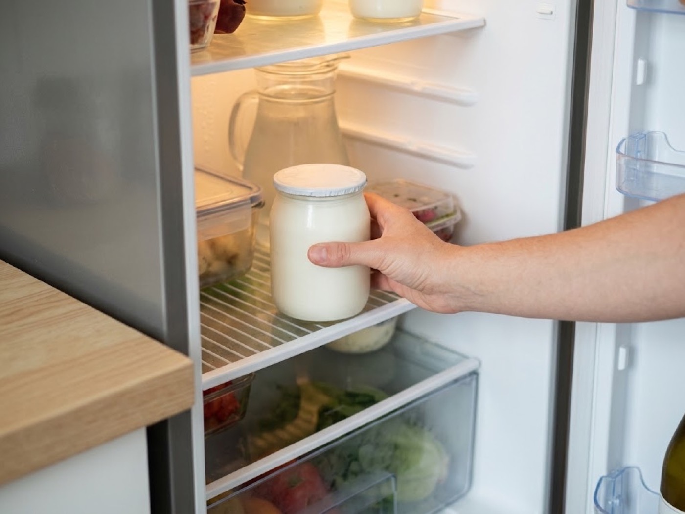 Yogurt light, passaggio 1