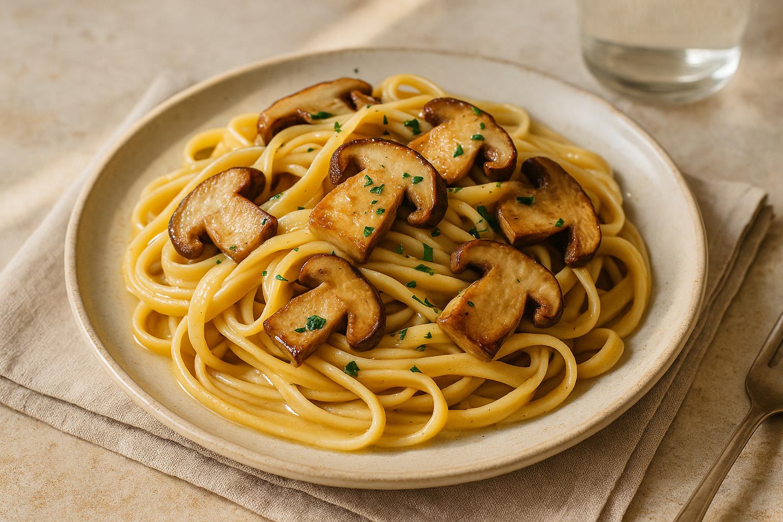 Pasta ai funghi porcini
