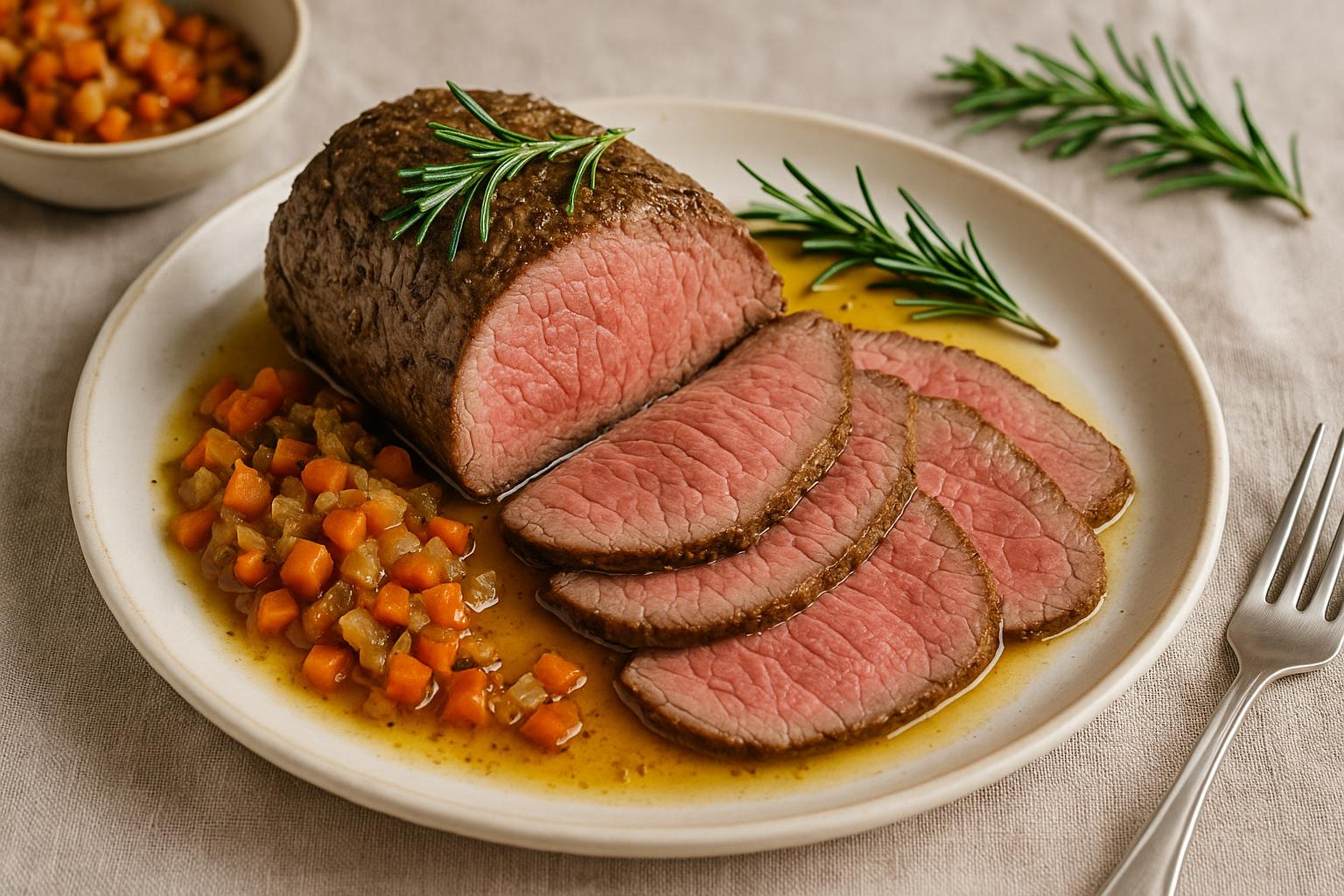 Roast beef in pentola