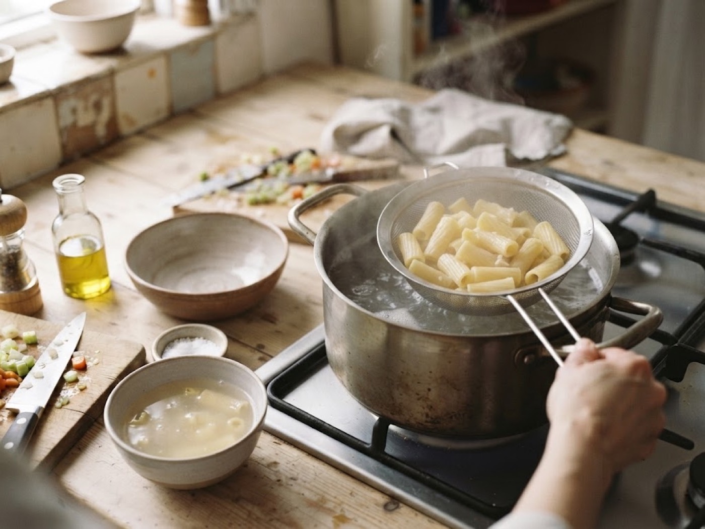 Pasta al Ragù, passaggio 4