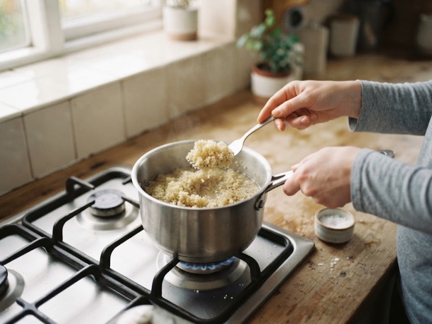 Quinoa, passaggio 2