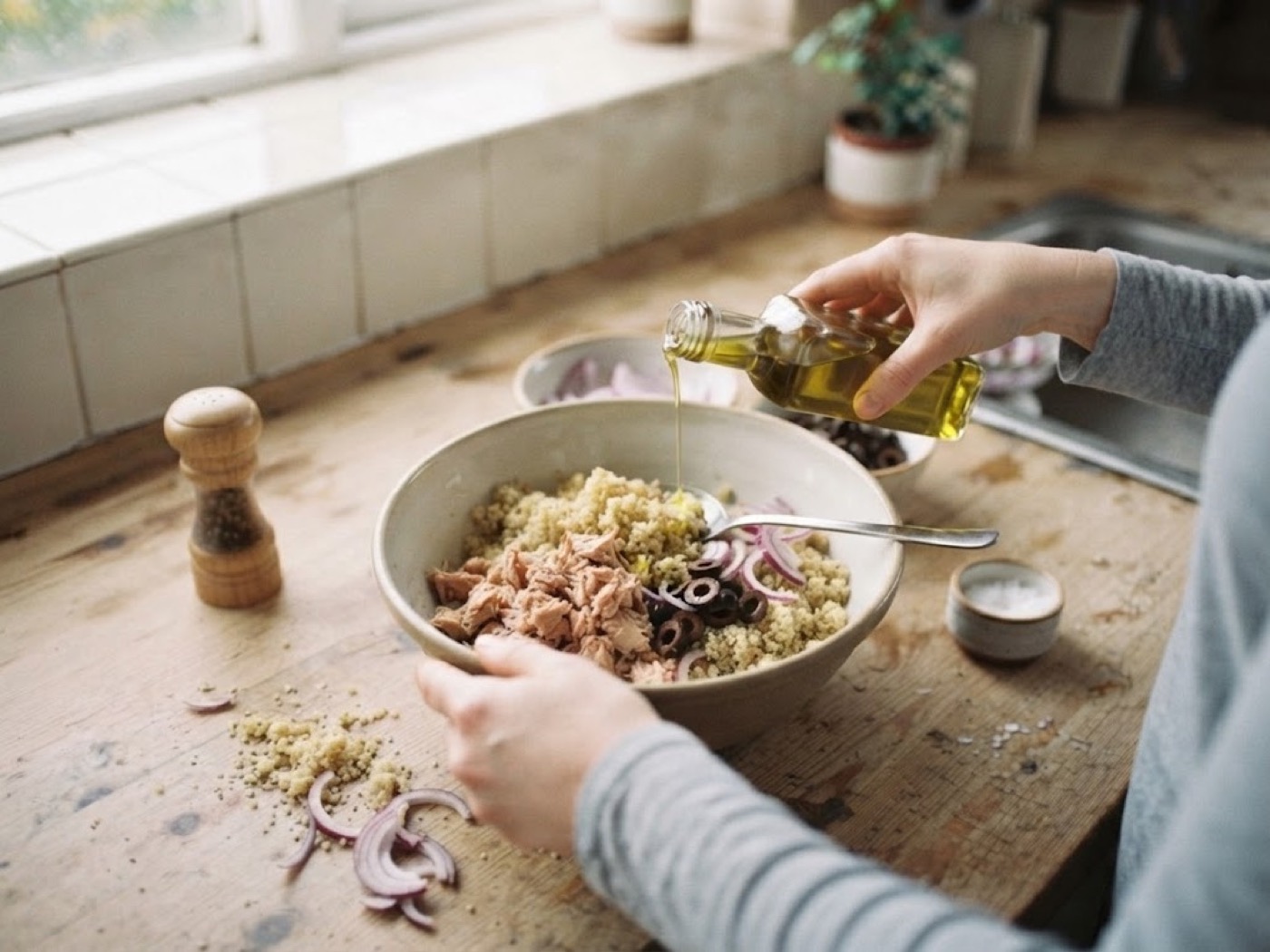 Quinoa, passaggio 4