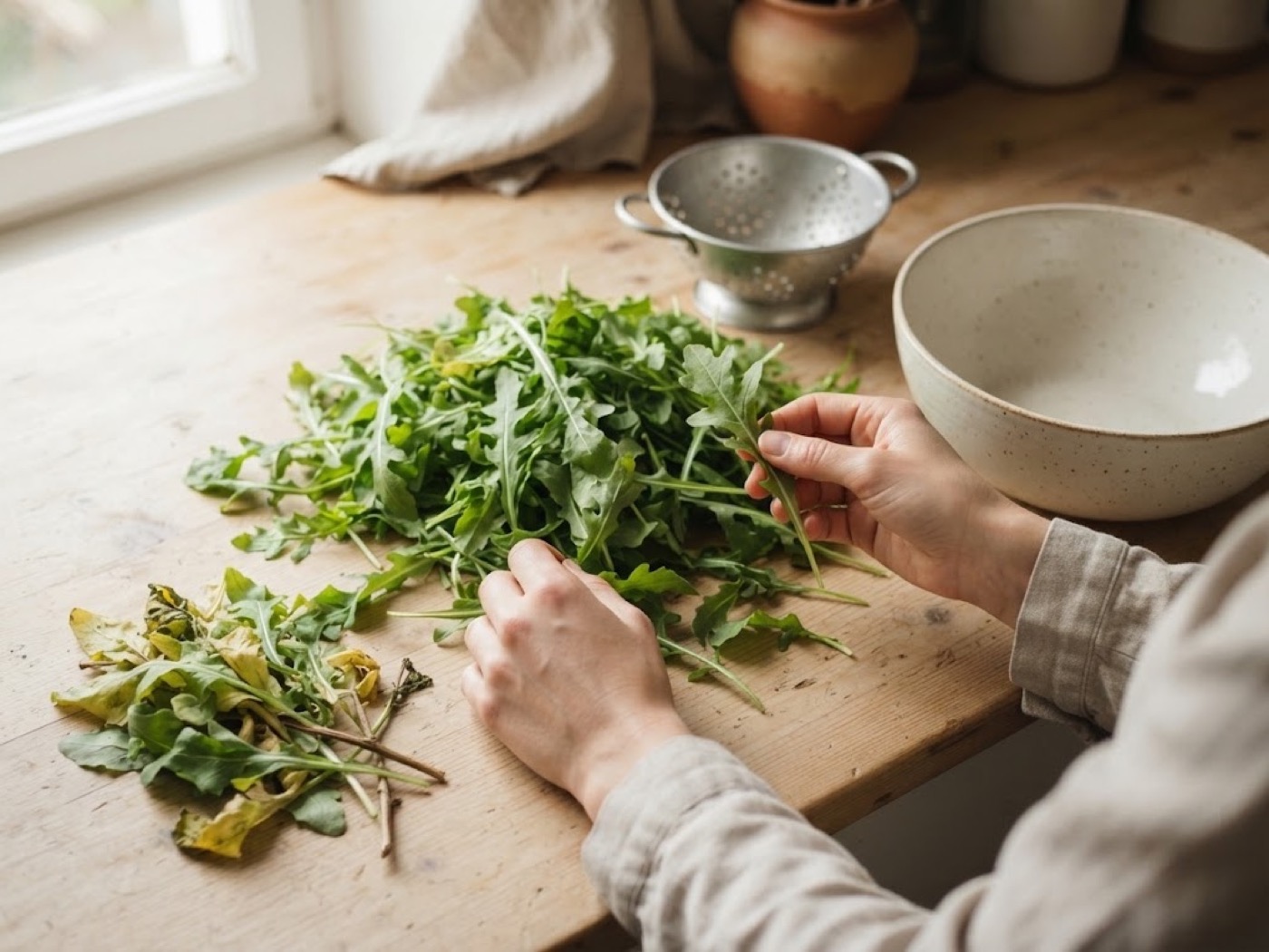 Rucola, passaggio 1