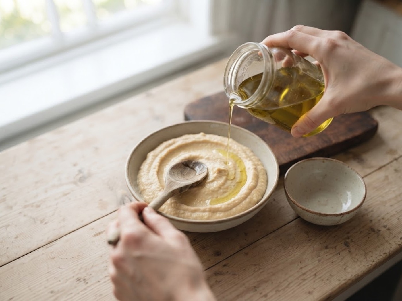 Hummus, passaggio 6