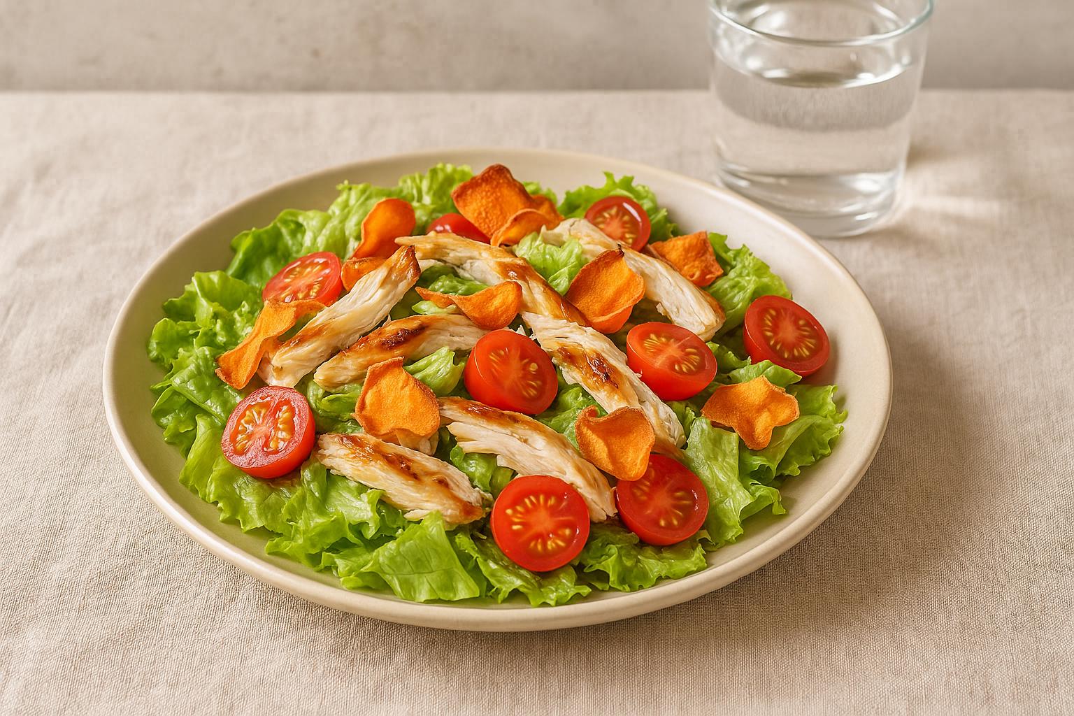 Insalata di pollo light