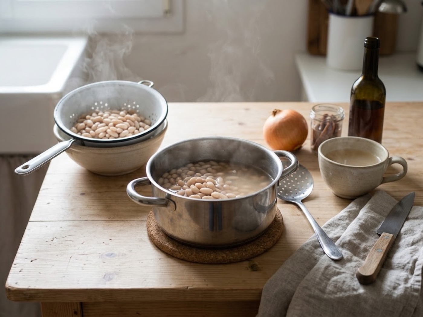 Fagioli alla romana, passaggio 2