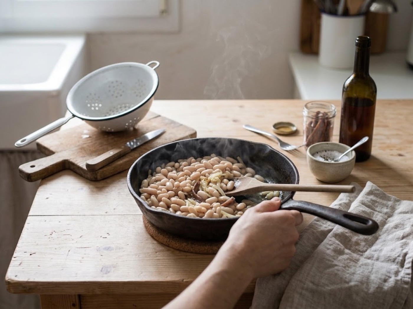 Fagioli alla romana, passaggio 6
