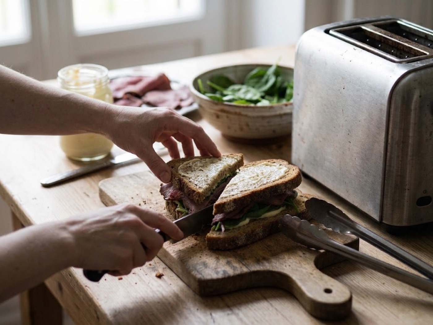 Sandwich di roast-beef, passaggio 6