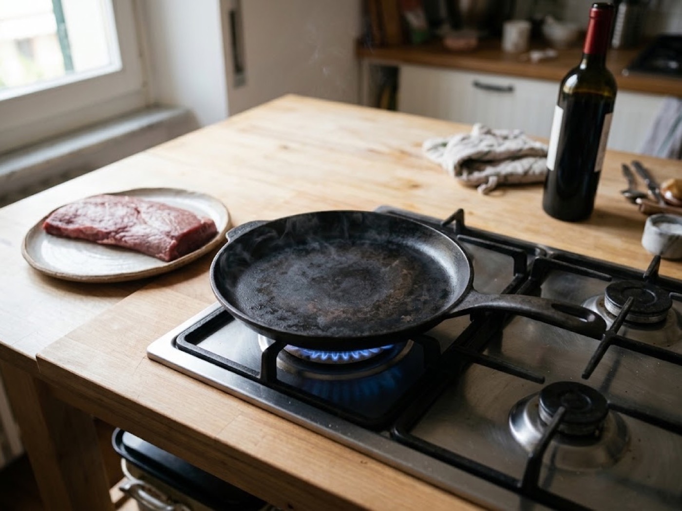 Sotto filetto alla piastra, passaggio 2