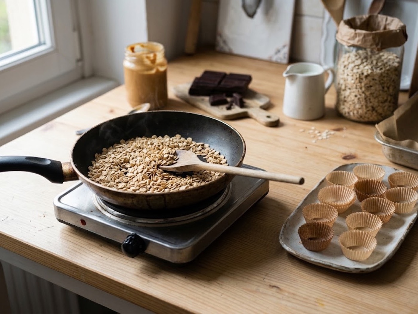Mignon avena e cioccolato, passaggio 2
