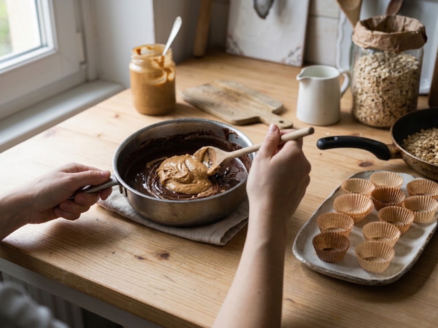 Mignon avena e cioccolato, passaggio 4