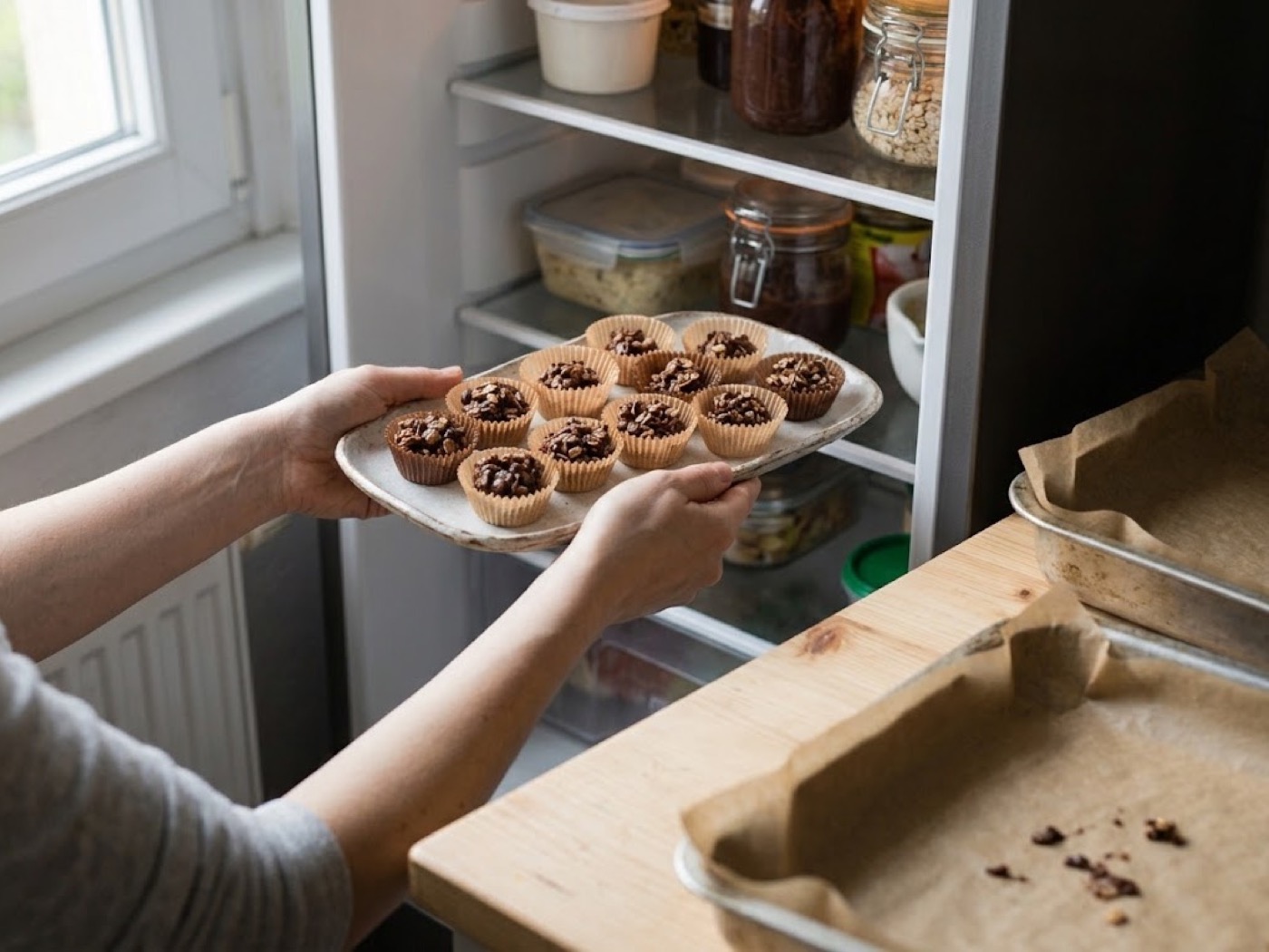 Mignon avena e cioccolato, passaggio 7